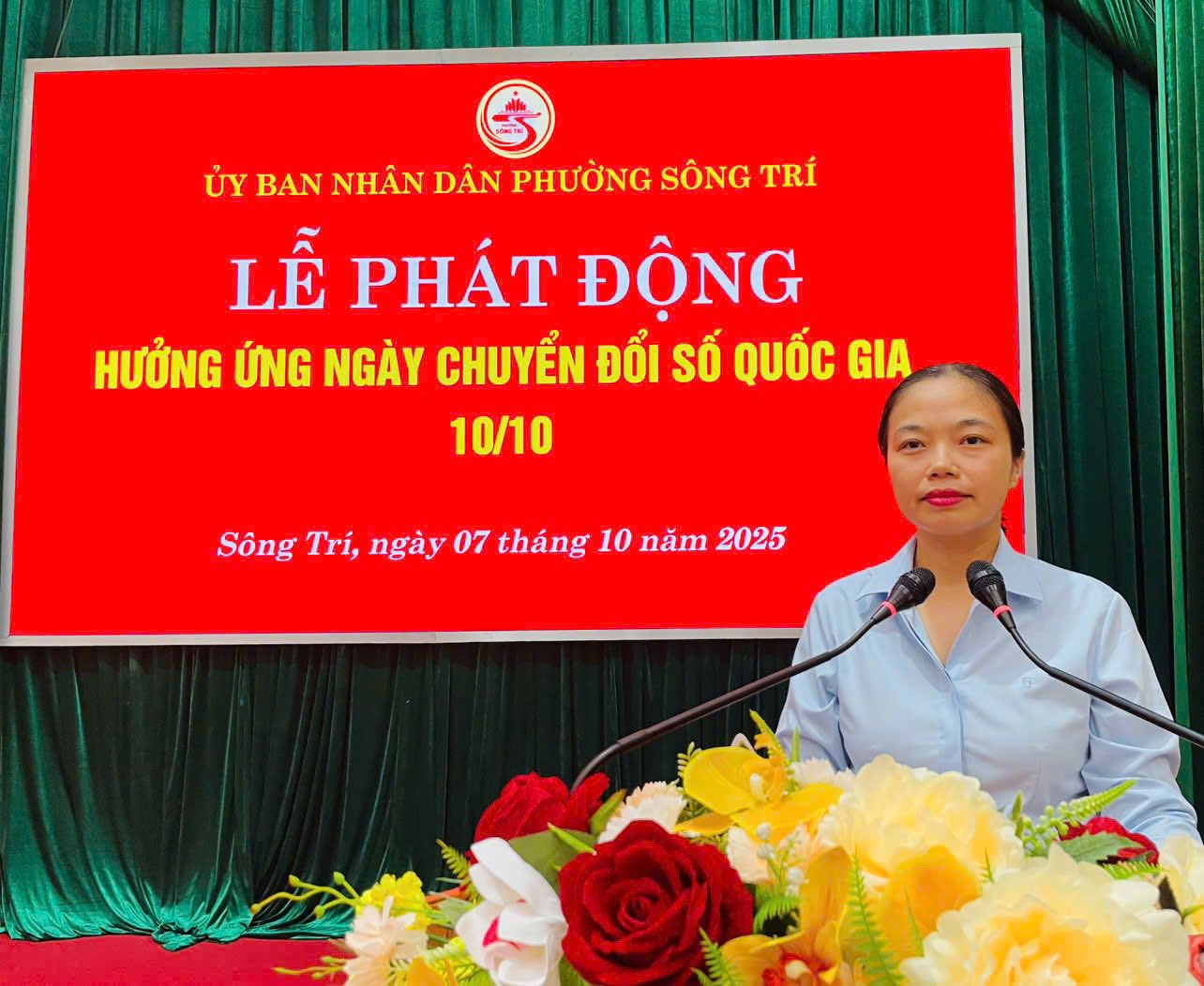 Phường Sông Trí phát động hưởng ứng Ngày Chuyển đổi số Quốc gia năm 2025 và tập huấn nâng cao nhận thức, kỹ năng chuyển đổi số
