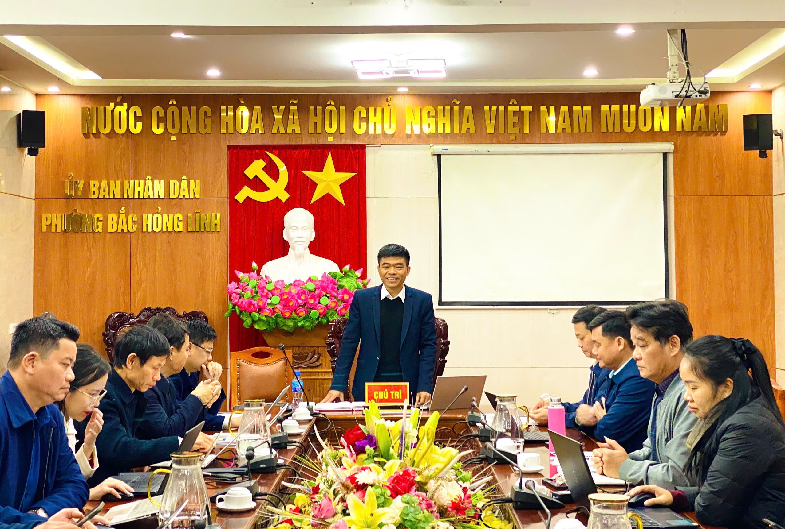 Tiểu ban tuyên truyền bầu cử phường Bắc Hồng Lĩnh họp triển khai nhiệm vụ