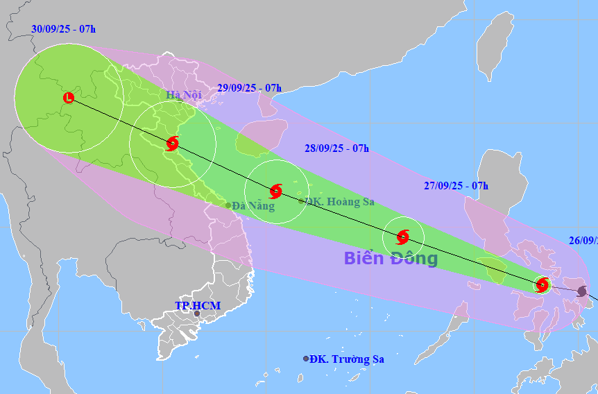 Công điện về việc chủ động ứng phó với bão số BUALOI