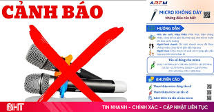 Không sản xuất, nhập khẩu, kinh doanh, sử dụng micro không dây có tần số hoạt động không đúng quy định