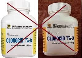 Cảnh báo thuốc Clorocid TW3 giả mạo 