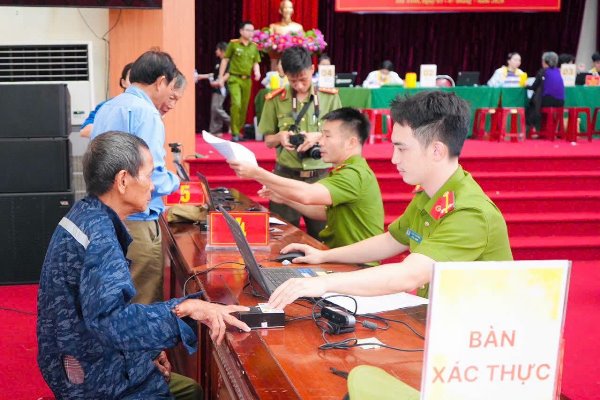 Phường Sông Trí phối hợp tổ chức thu nhận mẫu ADN cho 145 thân nhân liệt sĩ chưa xác định danh tính