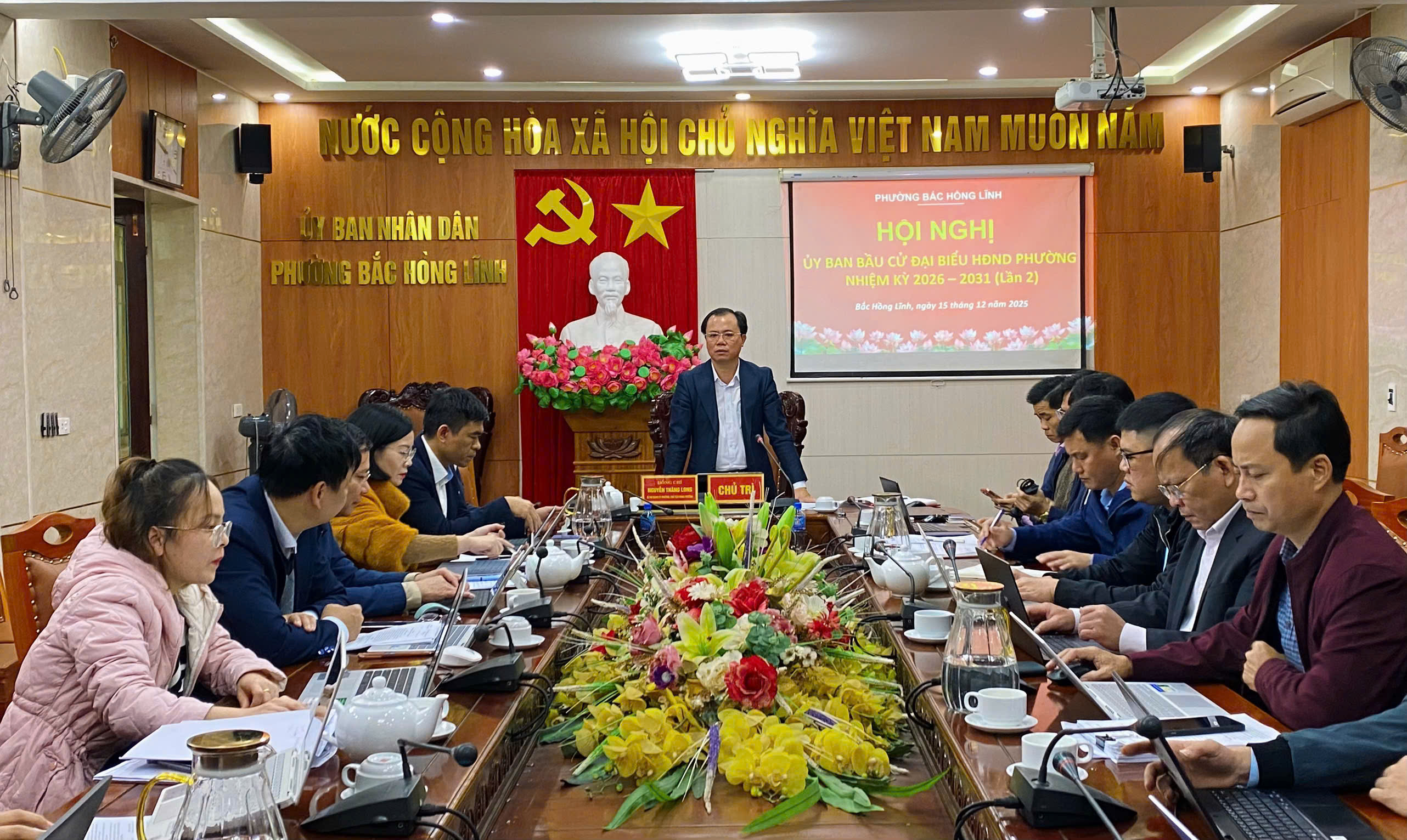 Phường Bắc Hồng Lĩnh tập trung triển khai nhiệm vụ bầu cử theo kế hoạch