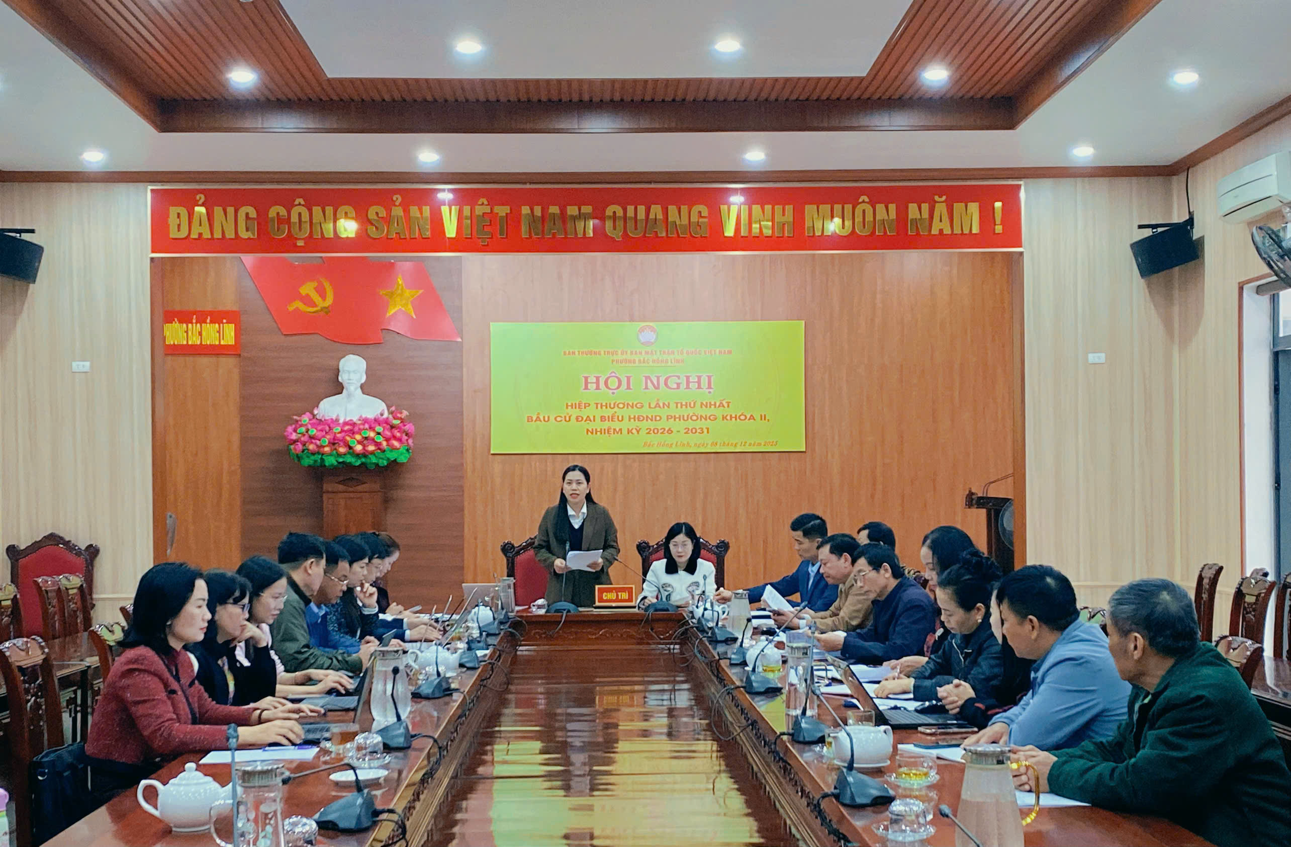 Ban thường trực UBMTTQ phường tổ chức Hội nghị hiệp thương lần thứ Nhất bầu cử đại biểu HĐND phường, Nhiệm kỳ 2026 – 2031