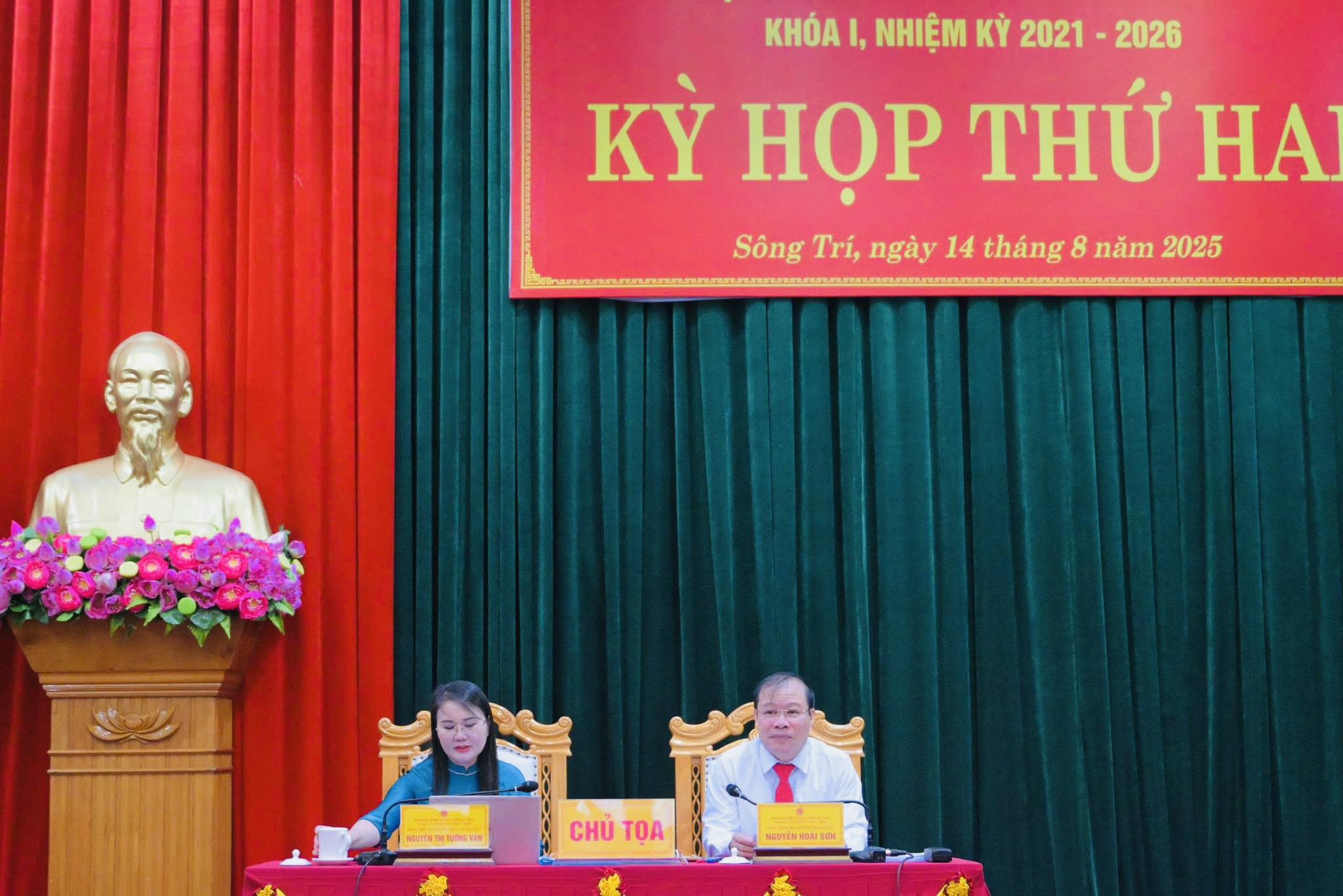 Hội đồng nhân dân phường Sông Trí tổ chức Kỳ họp thứ Hai - Kỳ họp thường lệ giữa năm 2025