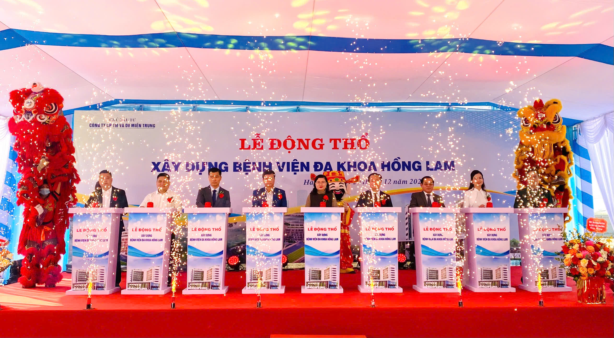 Khởi công dự án Bệnh viện Đa khoa Hồng Lam – dấu ấn đầu xuân của ngành y tế   Bắc Hồng Lĩnh