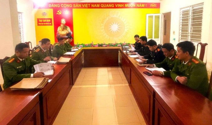 Viện kiểm sát khu vực 2 - Hà Tĩnh trực tiếp kiểm sát tại Phân trại tạm giam Kỳ Anh