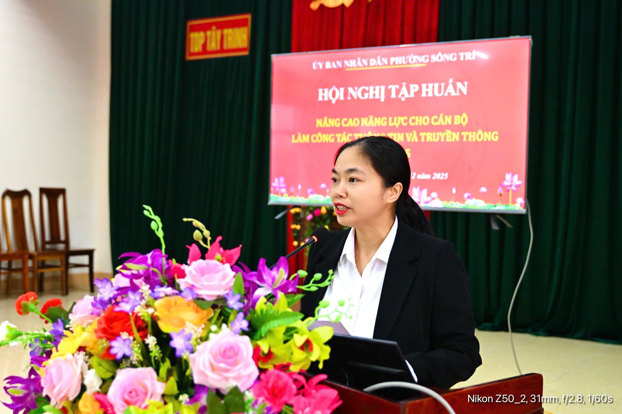 Phường Sông Trí tổ chức tập huấn nâng cao năng lực cho cán bộ, người làm công tác thông tin và truyền thông