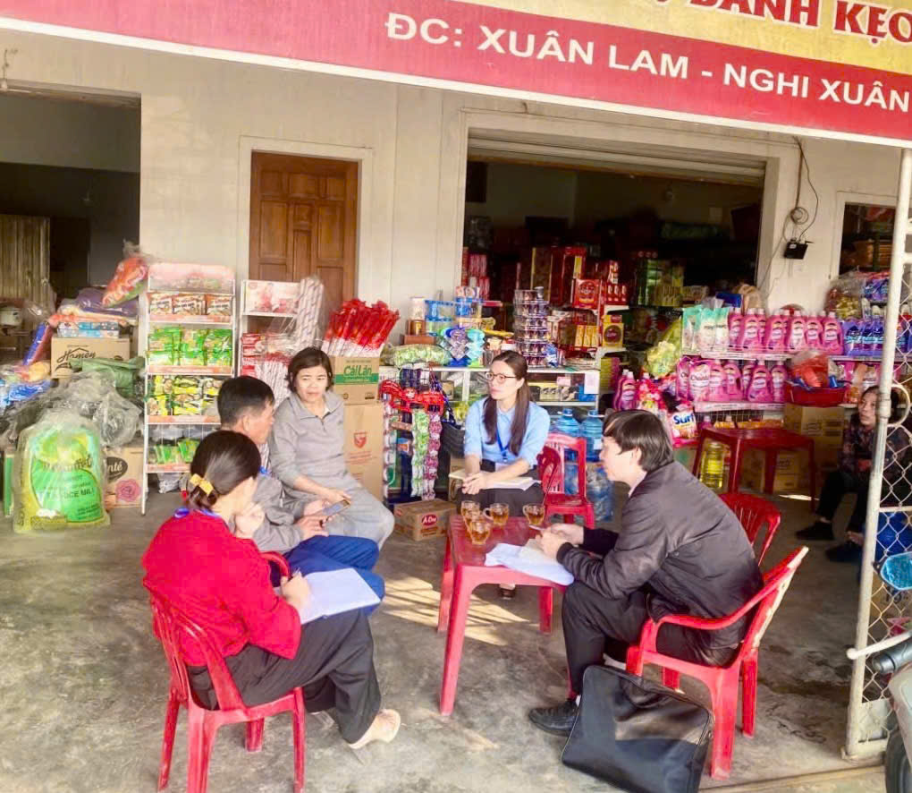 Đoàn giám sát Trung ương làm việc với phường Bắc Hồng Lĩnh về tổng điều tra kinh tế năm 2026