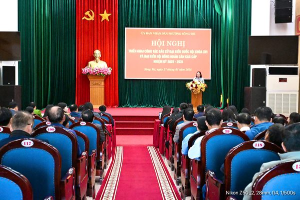 Phường Sông Trí triển khai công tác bầu cử Đại biểu Quốc hội khóa XVI và Đại biểu HĐND các cấp nhiệm kỳ 2026 - 2031