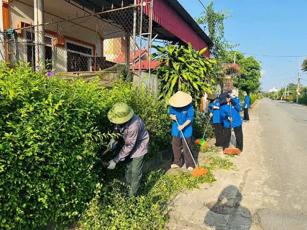 Phong trào "Xây dựng tuyến phố, đô thị văn minh" trên địa bàn phường Sông Trí