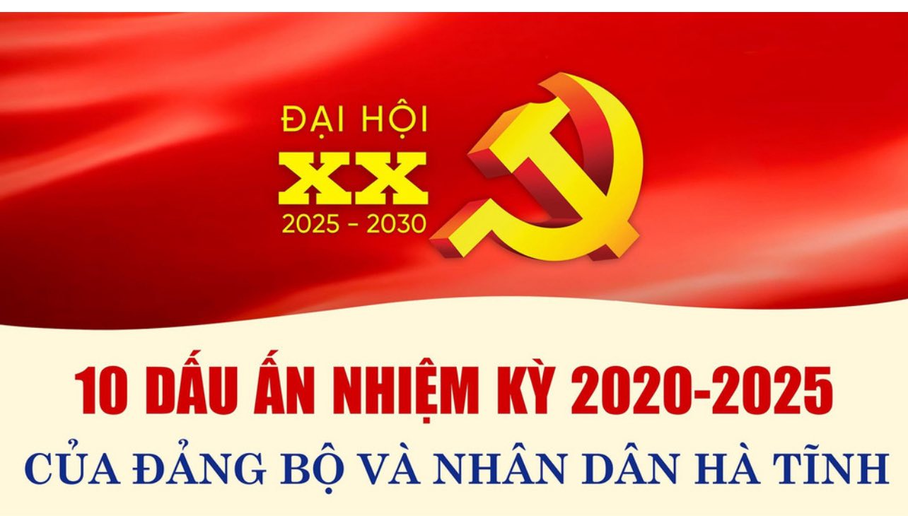 10 dấu ấn nhiệm kỳ của Đảng bộ và Nhân dân Hà Tĩnh - Nhiệm kỳ 2020-2025.