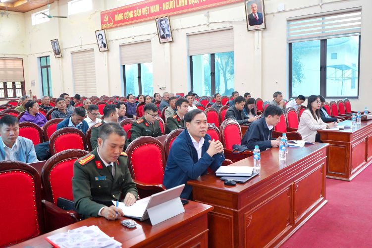 UBND phường Sông Trí tổ chức hội nghị họp dân triển khai thực hiện Dự án đường dây 500kV Vũng Áng - rẽ Hà Tĩnh - Đà Nẵng mạch 3, 4 đoạn qua địa bàn phường