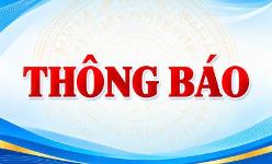 Thông báo lịch tiếp công dân định kỳ tháng 10 năm 2026