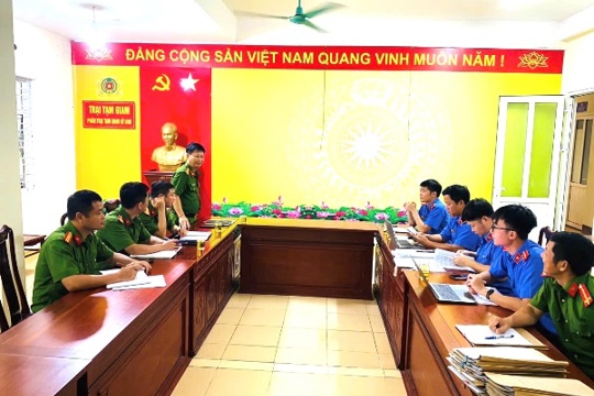 Viện kiểm sát khu vực 2-Hà Tĩnh trực tiếp kiểm sát tại Phân trại tạm giam Kỳ Anh 