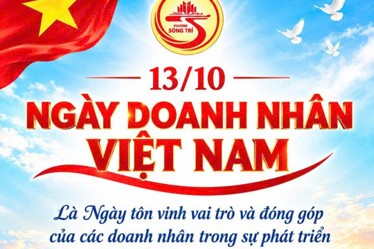 Kỷ niệm ngày doanh nhân Việt Nam 13/10/2026!  