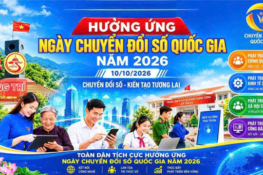  Hưởng ứng ngày chuyển đổi số quốc gia ngày 10/10/2026