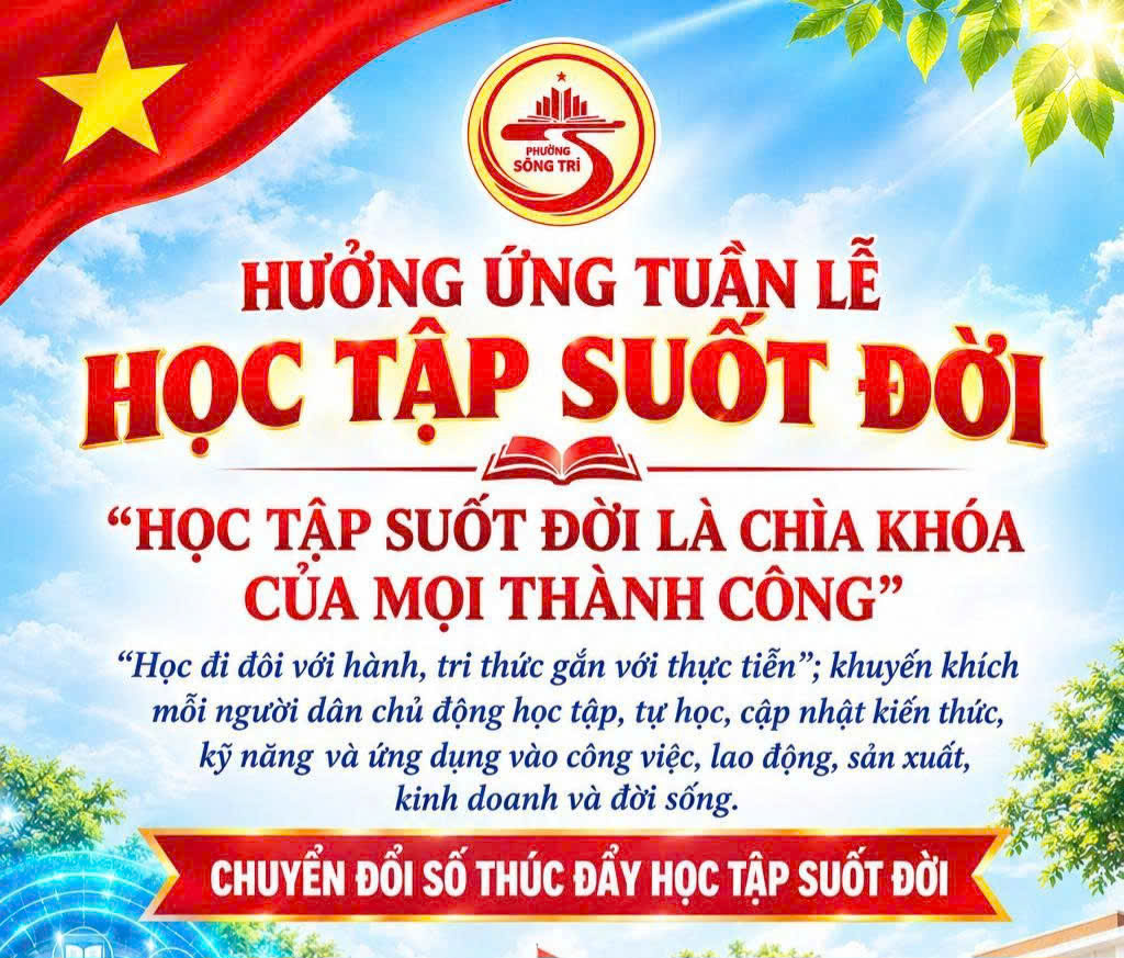 Hưởng ứng tuần lễ học tập suốt đời