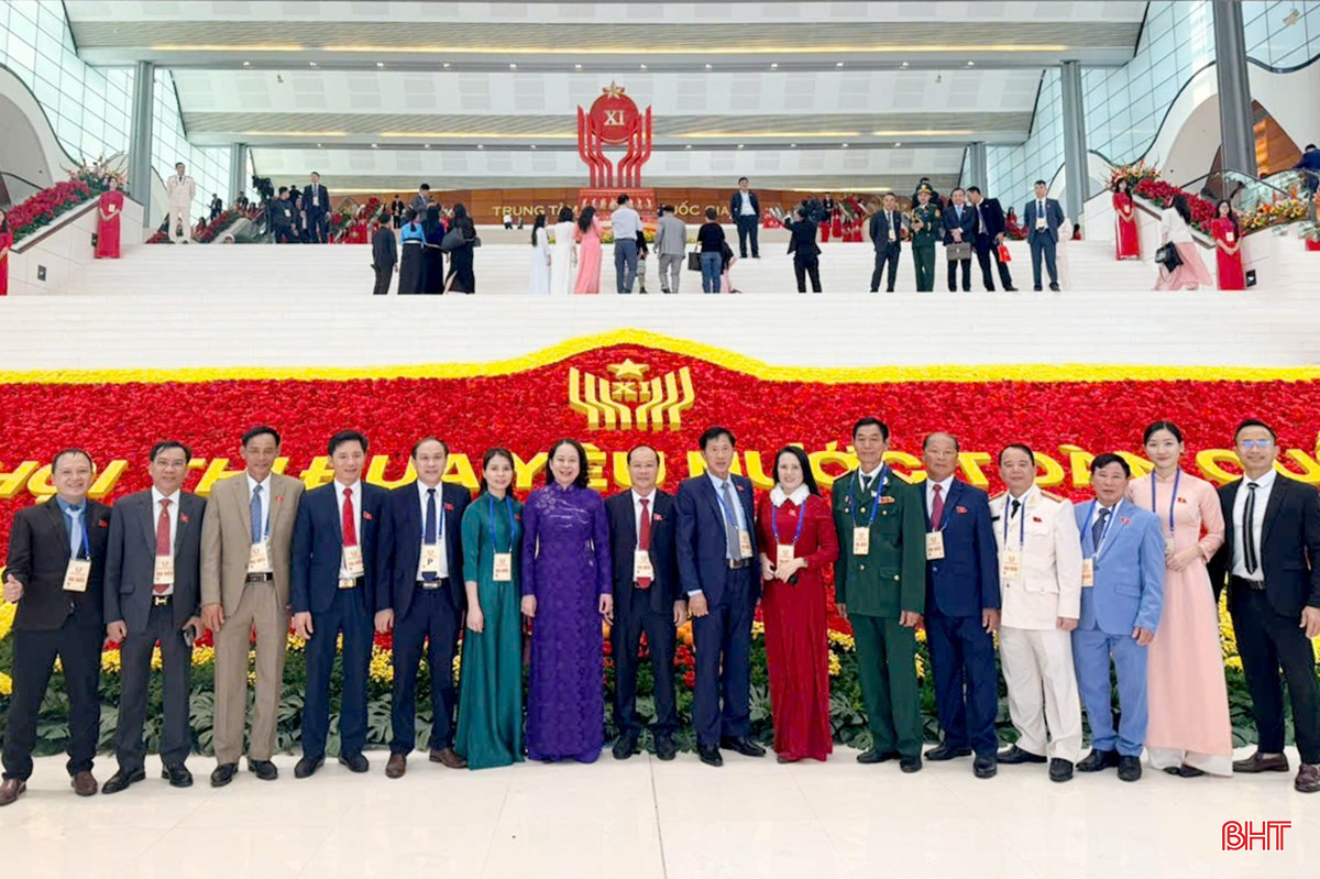 Đoàn đại biểu Hà Tĩnh dự Đại hội Thi đua yêu nước toàn quốc lần thứ XI 