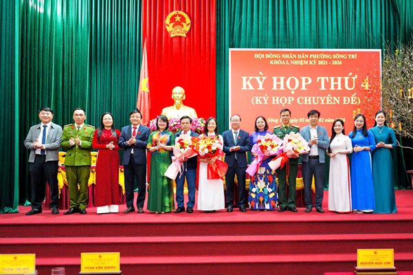 HĐND phường Sông Trí tổ chức Kỳ họp thứ 4 (Kỳ họp chuyên đề) HĐND phường khóa I, nhiệm kỳ 2021 - 2026