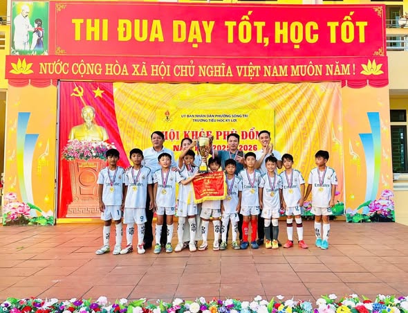 Trường tiểu học Kỳ Lợi Tổ chức thành công Hội Khỏe Phù Đổng cấp Trường 